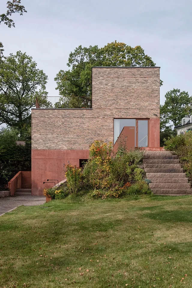 Murvilla, Villa Berg, murhus, murstein